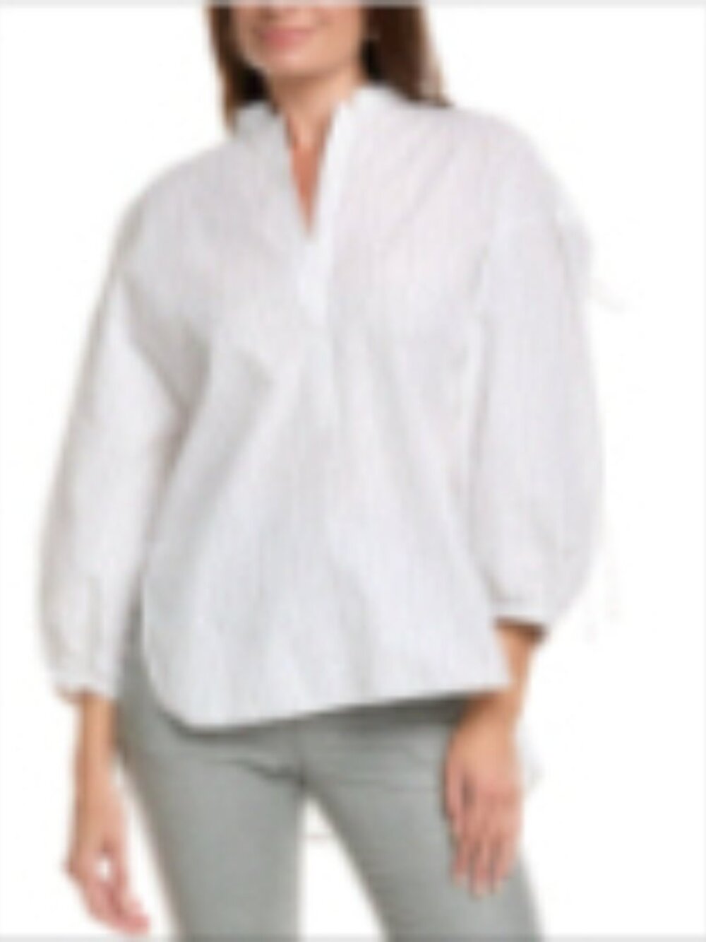 NWT Peserico striped cotton shirt_Rare back ribbon